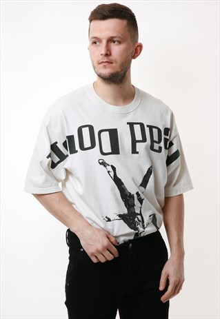 VINTAGE OLDSCHOOL RARE HEAD DOWN COTTON T-SHIRT 14650