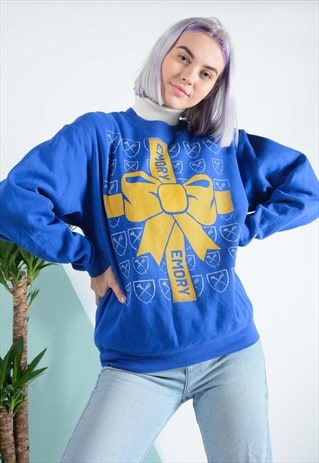 blue champion sweatshirt