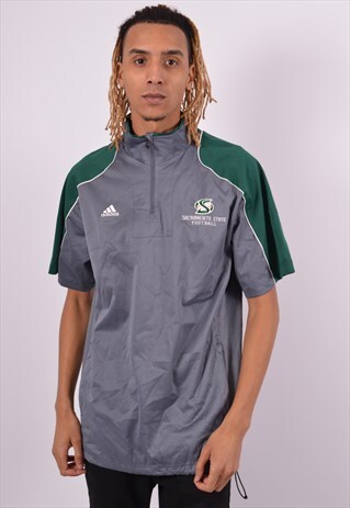 VINTAGE ADIDAS FC SACRAMENTO HORNETS PULLOVER TRACKSUIT TOP