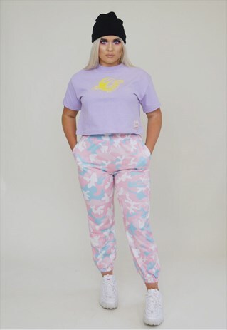 PASTEL CAMO JOGGERS