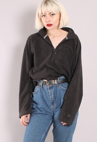 VINTAGE STARTER 1/4 ZIP FLEECE SWEATSHIRT