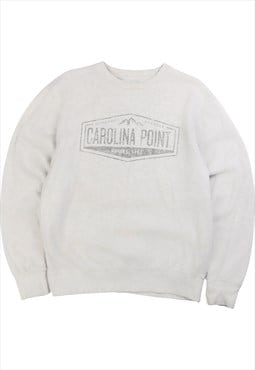 Vintage 90's Blue Sweatshirt Carolina Point Crewneck