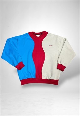 Reworked Nike Embroidered Sweatshirt