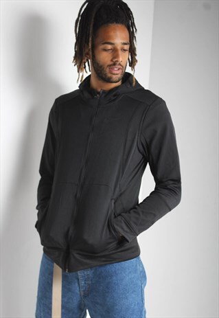 VINTAGE NIKE ZIP UP HOODIE BLACK