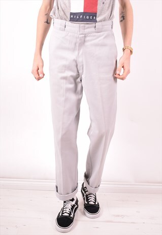 CARHARTT MENS VINTAGE TROUSERS W32 L34 GREY 90S
