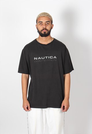 VINTAGE NAUTICA T-SHIRT BLACK