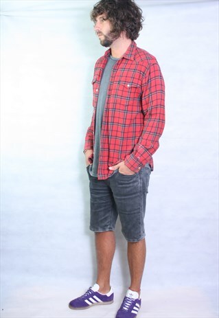 VINTAGE FLANNEL OVERSIZED SHIRT
