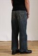 VINTAGE ECKO BAGGY JEANS MEN'S DARK BLUE