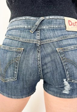 Vintage y2k D&G denim shorts 