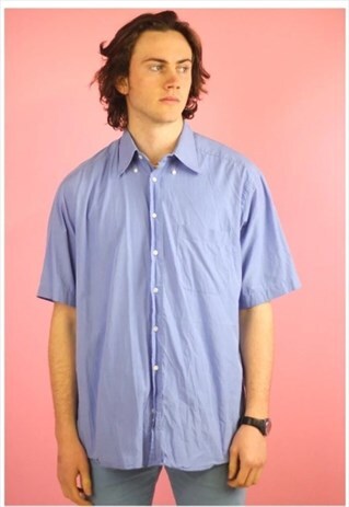 VINTAGE BLUE HUGO SHIRT