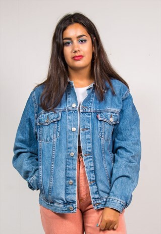 90'S VINTAGE BLUE DENIM LEVI'S JACKET
