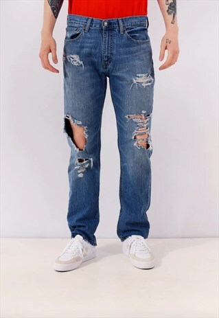 levis 541 distressed jeans