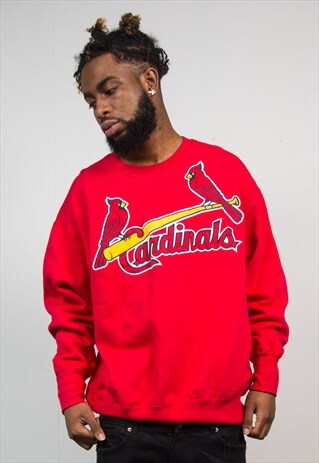 VINTAGE USA SWEATSHIRT ST LOUIS CARDINALS BASEBALL