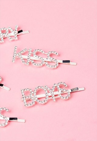 SHINE BRIGHT LIKE A DIAMOND HAIR SLIDE - KISS