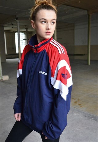 ADIDAS VINTAGE 90S OLDSCHOOL TRACK JACKET