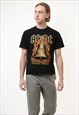 AC/DC ROCK TEE SHIRT OLDSCHOOL GRAPHIC PRINT T-SHIRT 18340