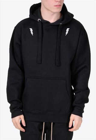BLACK BOLT HOODIE