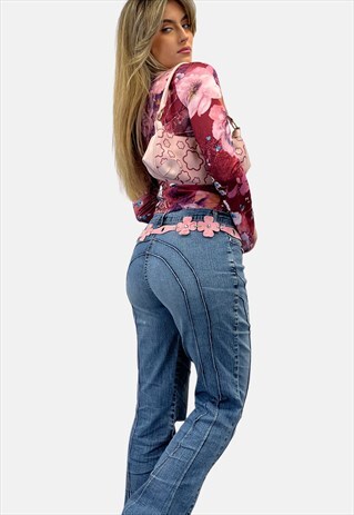 Y2k Seam Jeans -M