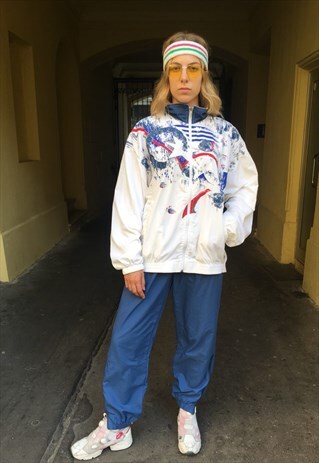 VINTAGE 90' OLDSCHOOL AMAZING MULTICOLOURED TRACKSUIT