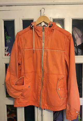 ORANGE COTTON TOMMY HILFIGER VINTAGE 90S JACKET