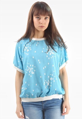RETRO 70S POLKA DOT TOP