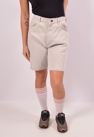 VINTAGE WRANGLER DENIM SHORTS GREY