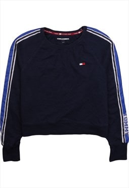 Tommy Hilfiger 90's Striped Sleeves Crew Neck Sweatshirt Sma