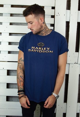 VINTAGE 90'S UNISEX BIKER T-SHIRT