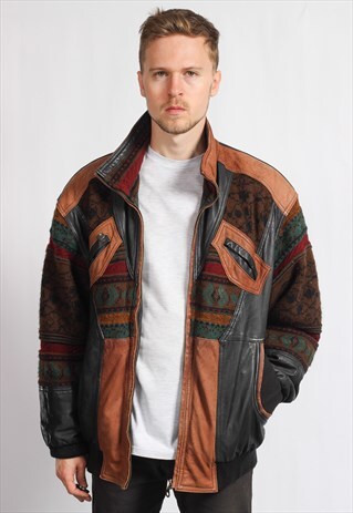 VINTAGE AZTEC FESTIVAL JACKET