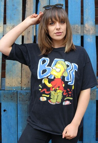 VINTAGE BLACK BART SIMPSON T-SHIRT