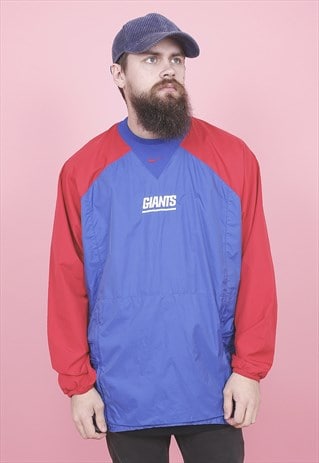 VINTAGE NIKE GIANTS NYLON SWEATSHIRT /R14030