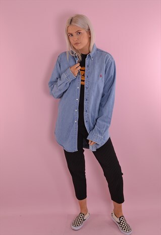 RALPH LAUREN DENIM SHIRT GRL1490