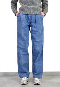Vintage Valentino Blue Denim Pants Jeans