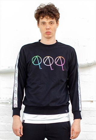 FRENZY TAPE SWEAT - BLACK