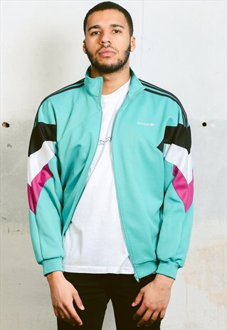 VINTAGE BOLD ADIDAS TRACK JACKET