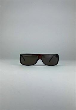 YSL Vintage Sunglasses Rectangle 90s Yves Saint Laurent