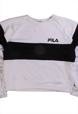 Fila  Crewneck Sweatshirt Medium White