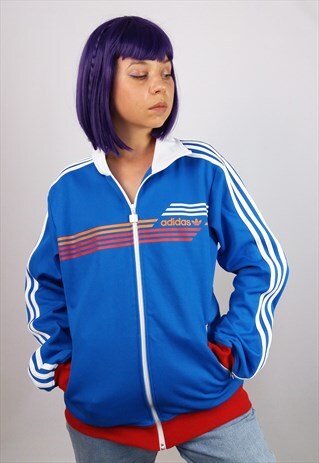 VINTAGE 90'S Y2K RETRO ADIDAS UNISEX TRACK JACKET