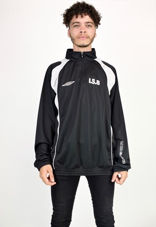 VINTAGE 90'S UMBRO 1/4 ZIP SWEATSHIRT