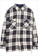Vintage 90's M.McMullin Shirt Long Sleeve Button Up Check