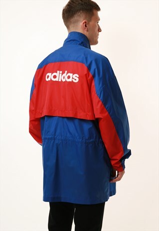 90S VINTAGE ADIDAS BAYERN OLDSCHOOL SHELL COAT 13757