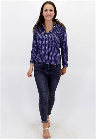 VINTAGE ABSTRACT PATTERN FESTIVAL SHIRT