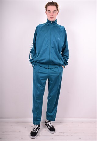 KAPPA MENS VINTAGE FULL TRACKSUIT XL BLUE 90'S