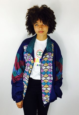 VINTAGE 80S FESTIVAL SHELL JACKET