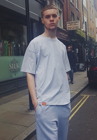 FMC PLAIN OVERSIZED T-SHIRT GREY
