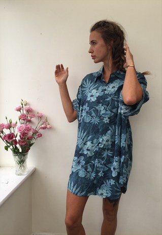 CRAZY PATTERN OVERSIZED RETRO VINTAGE UNISEX FESTIVAL SHIRT