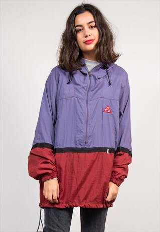 90'S VINTAGE NIKECOLOURBLOCK TRACKSUIT JACKET TOP