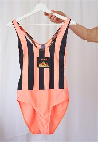 70S SURF N FUN SWIMSUIT L SURF ROCK CHIC
