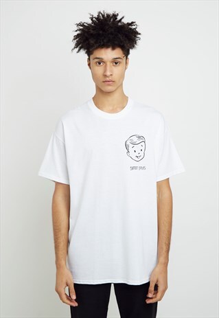 SIMON SAYS WHITE TEE