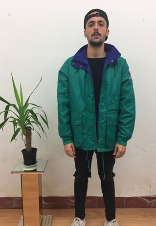 VINTAGE 80S MULTICOLOR FRESH PRINCE TYPE JACKET